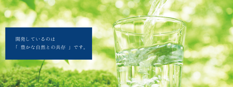 株式会社 妙見水 | 天然水販売事業（山など不動産購入含む）| 不動産コンサルタント業務(山などの土地開発、工事の請負、掘削)| 輸入建材(石材)の販売 | メインイメージ02